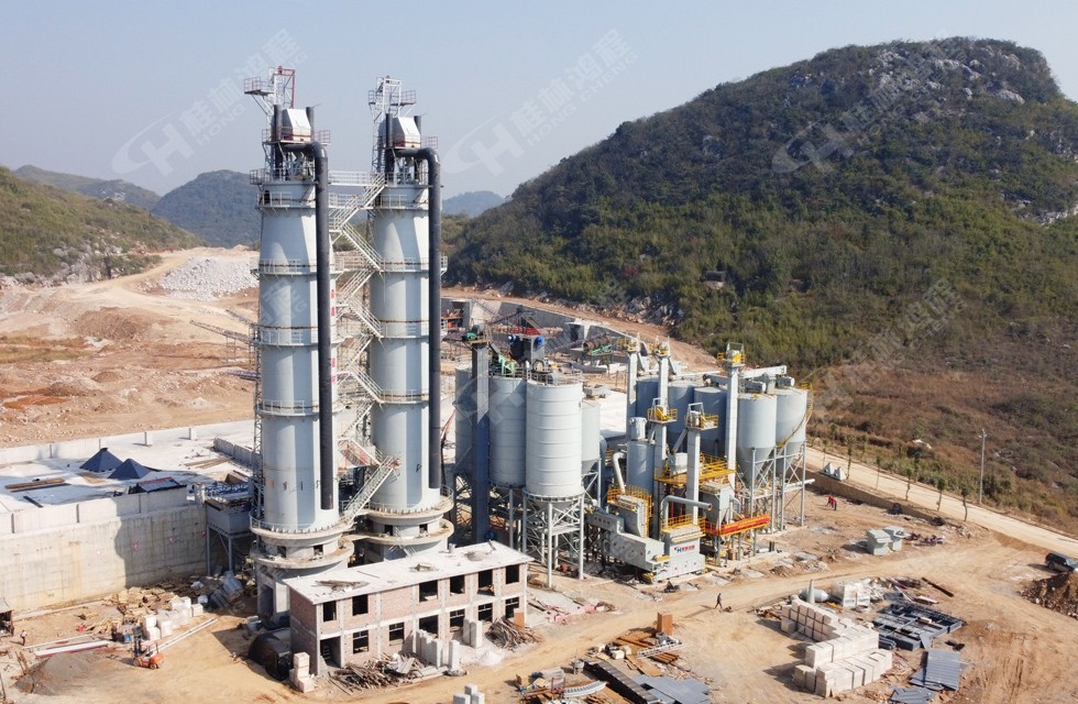 20吨/时新型环保氢氧化钙生产线湖南客户现场